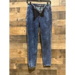 American Eagle Sky High Jeggings – Skinny Acid Wash – Size 2 – Used
